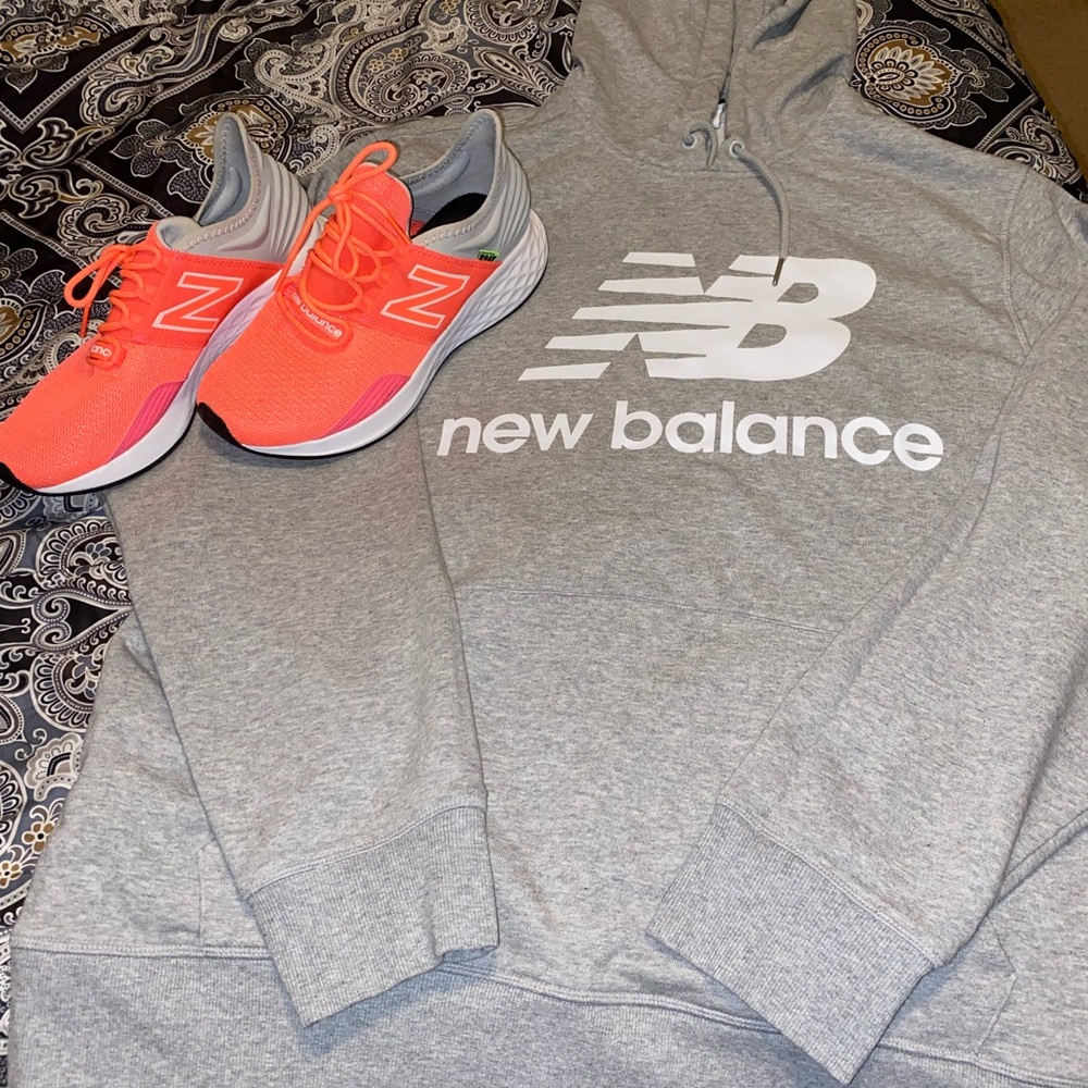 New balance hoodie and shoes